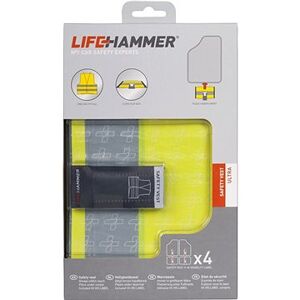 Lifehammer Products Bezpečnostná vesta 4 ks – LIFEHAMMER ULTRA