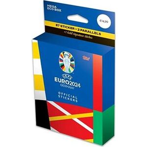Topps Mega Eco Box samolepek Euro 2024