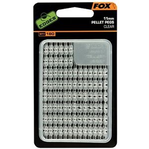 FOX Edges Pellet Pegs 11 mm Clear 180 ks