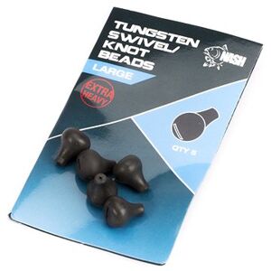 Nash Tungsten Swivel/Knot Beads Large 5 ks