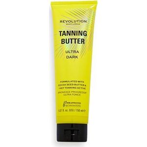 REVOLUTION Beauty Buildable Tanning Butter – Ultra Dark 150 ml