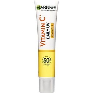GARNIER Skin Naturals Vitamin C denný rozjasňujúcí UV fluid SPF 50+ invisible 40 ml