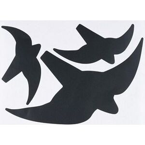 METAFRANC Siluety vtákov, 3 kusy v súprave, čierne