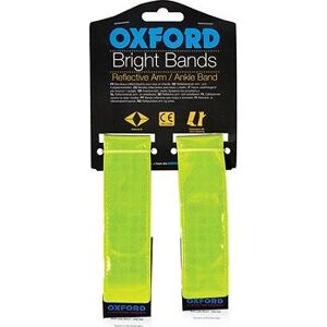 OXFORD reflexní pásky Bright Bands na suchý zip, (žlutá fluo, pár)