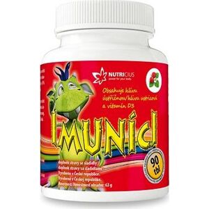 Nutricius Imuníci - Hlíva ústřičná s vit. D pro děti tbl. 90