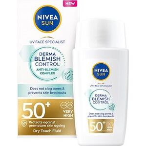 NIVEA Sun Pleťový krém Specialist Derma Skin Clear SPF50+ 40 ml
