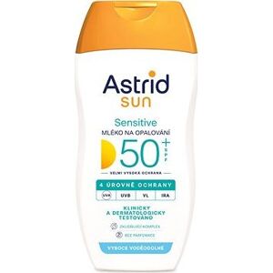 ASTRID SUN Mlieko na opaľovanie Sensitive SPF 50+ 150 ml