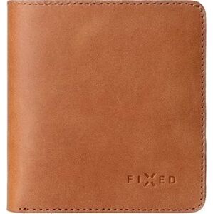 FIXED Classic Wallet z pravej hovädzej kože hnedá