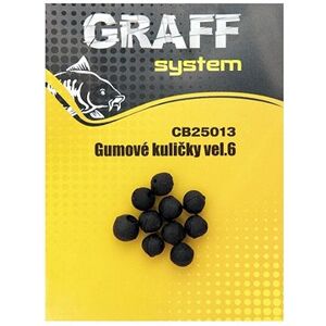 Graff Gumové guľôčky Veľkosť 6 10 ks