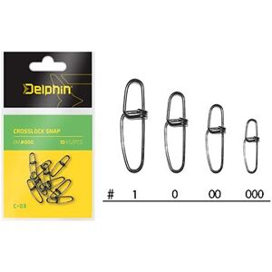 Delphin Crosslock Snap C-03 Veľkosť 000 10 ks