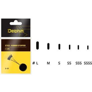 Delphin Stick Rubber Stopper Veľkosť SS
