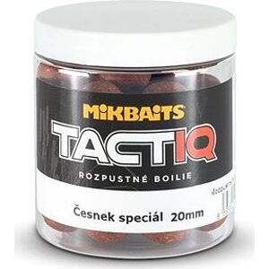 Mikbaits TactiQ rozpustné boilie Cesnak špeciál 20 mm 250 ml