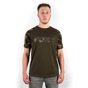 FOX Raglan Khaki/Camo Sleeve T-Shirt