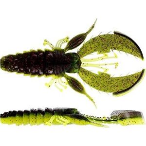 Westin CreCraw Creaturebait, 6,5 cm, 4 g, Black/Chartreuse, 6 ks