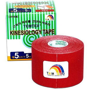Temtex tape Classic červený 5 cm