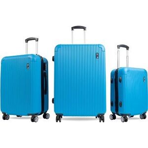 Aga Travel Súprava cestovných kufrov MR4652 Modrá