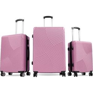 Aga Travel Súprava cestovných kufrov MR4654 Ružová