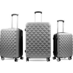 Aga Travel Sada cestovných kufrov MR4655 Sivá