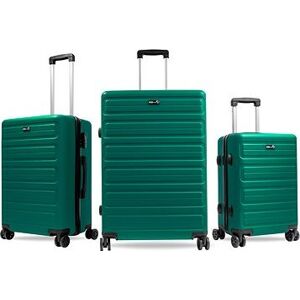 Aga Travel Súprava cestovných kufrov MR4657 Tmavozelená