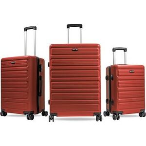 Aga Travel Súprava cestovných kufrov MR4657 Červená