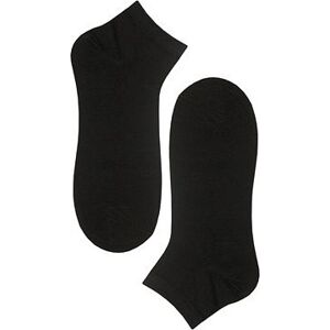 Senzanakupy Bambusové členkové ponožky 35 – 38, čierne, 30 ks