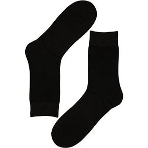 Senzanakupy Bambusové vysoké ponožky 35 – 38, čierne, 30 ks