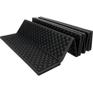 Trizand 22870 Skladací podložka na spanie 180 × 60 × 2 cm, čierna