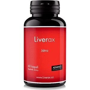 ADVANCE Liverax 60 kapslí (ostopestřec s 80% silimarinu)