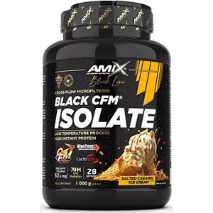Amix Nutrition Black Line Black CFM® Isolate 1 000 g, salted caramel ice cream