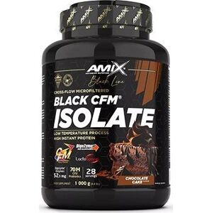 Amix Nutrition Black Line Black CFM® Isolate 1 000 g, chocolate cake