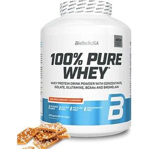 BioTech USA 100 % Pure Whey Protein 2 270 g, slaný karamel