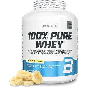 BioTech USA 100 % Pure Whey Protein 2 270 g, banán