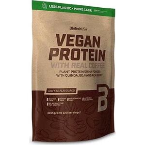 BioTech Vegan Protein 500 g, coffee