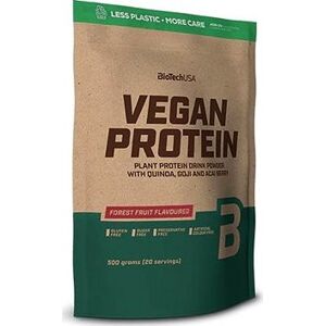 BioTech Vegan Protein 500 g, forest fruit