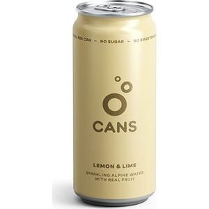 CANS s příchutí citronu a limetky, 330 ml
