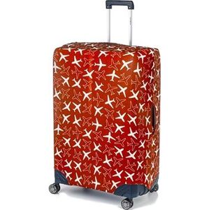 FLY-MY Obal na kufor Plane L/XL – Spinner 70-80 cm, červený