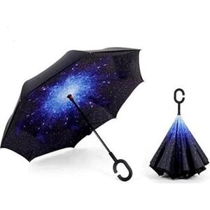 KIK KX7788_1 Obrátený dáždnik – vesmír