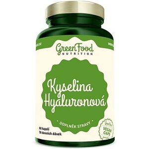 GreenFood Nutrition Kyselina Hyalurónová 60cps