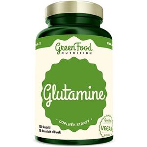 GreenFood Nutrition Glutamin 120 kapsúl