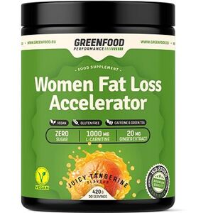 GreenFood Nutrition Performance Women Fat Loss Accelerator Juicy tangerine 420 g