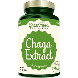 GreenFood Nutrition Chaga extract 90 kapsúl