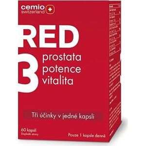 Cemio RED3, 60 kapsúl