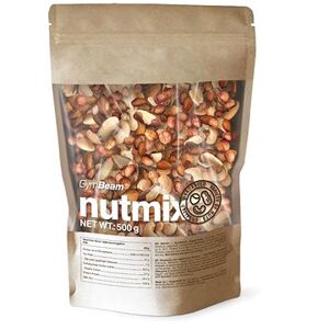 GymBeam Mix prírodných orechov 500 g