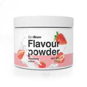 GymBeam Flavour powder, jahodový krém