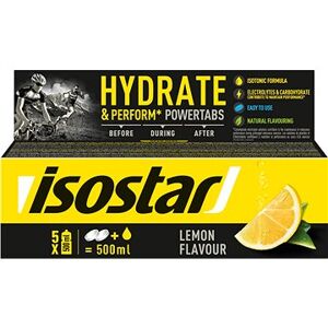Isostar 120 g fast hydratation tablety, citrón