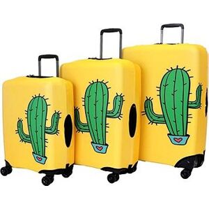 T-class® Súprava 3 obalov na kufre kaktus