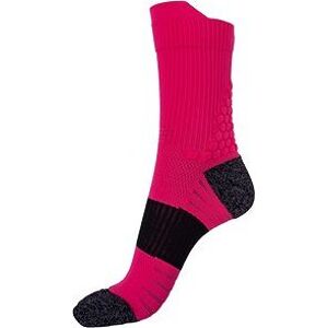 RUNTO Športové ponožky RACE-PK, ružová/čierna