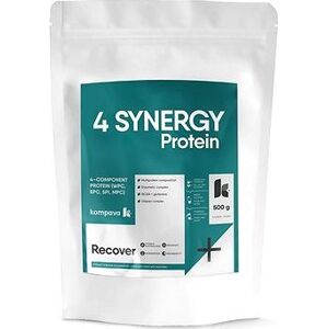 KOMPAVA 4 Synergy Protein 500 g, čokoláda