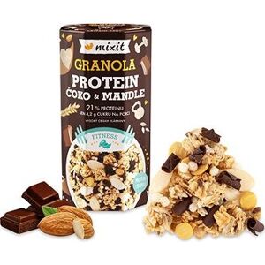 Mixit proteínová granola – Čoko & mandle
