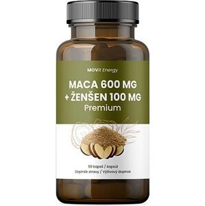 Movit Maca 600 mg + Ženšen 100 mg, 90 kps.